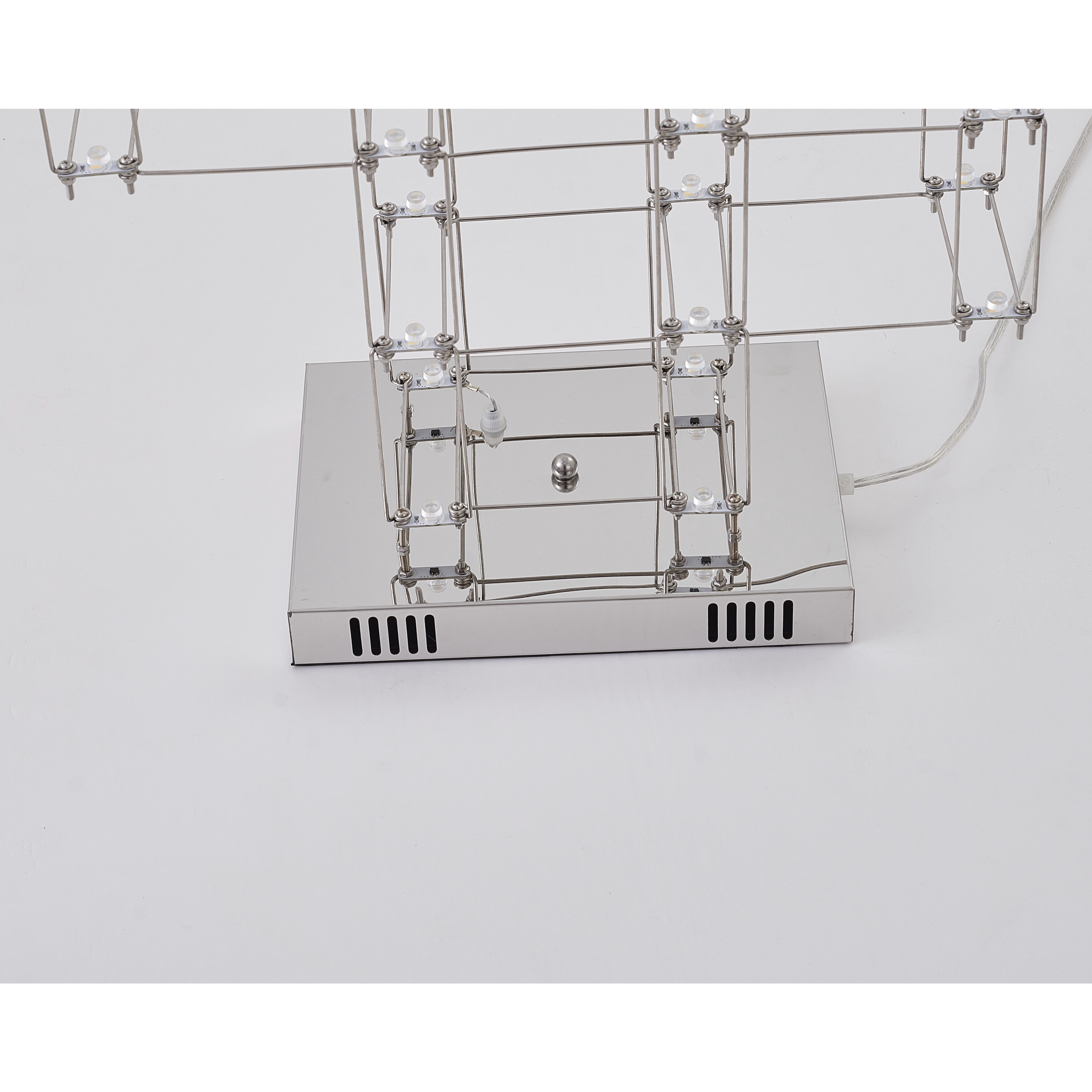 Canada 65 inch 0.30 watt Satin Nickel Floor Lamp Portable Light