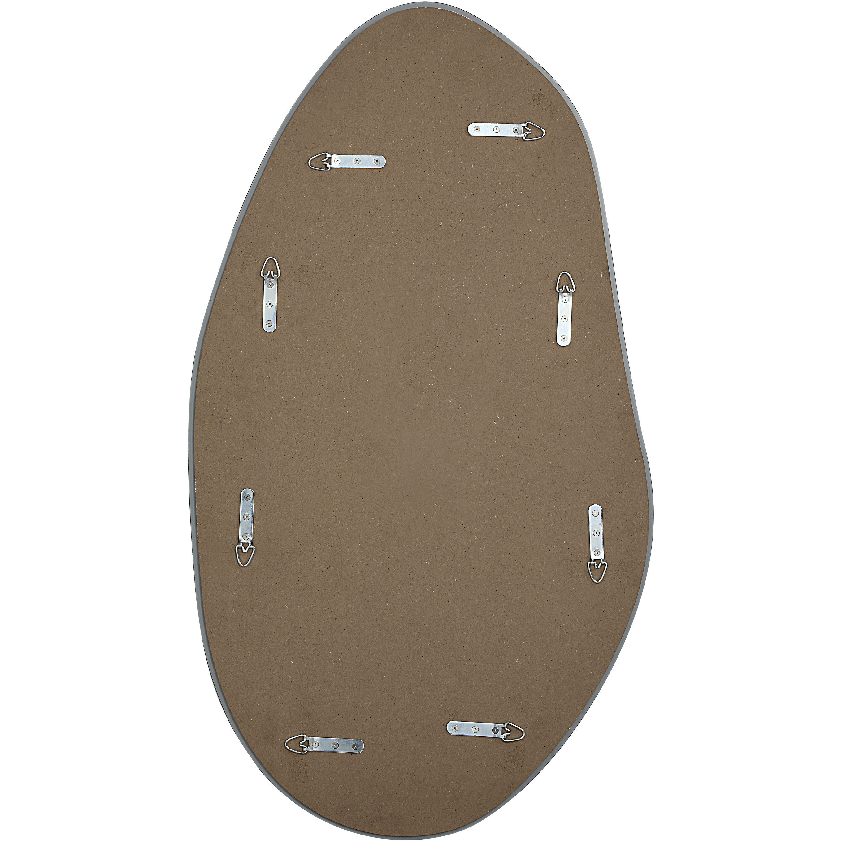 Anogia 40 X 22 inch Grey Wall Mirror