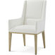 Balboa Coastal Grey Dining Chair, Wooden, Upholstered