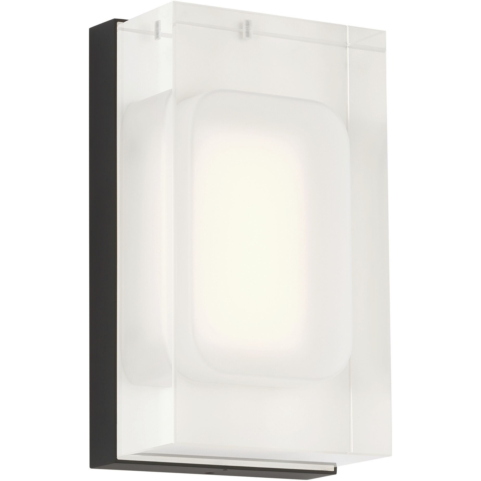 Sean Lavin Milley Wall Sconce Wall Light in LED 90 CRI 3000K 277V, Nightshade Black