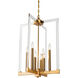 Canada 7 Light 18 inch Bronzed Chandelier Ceiling Light