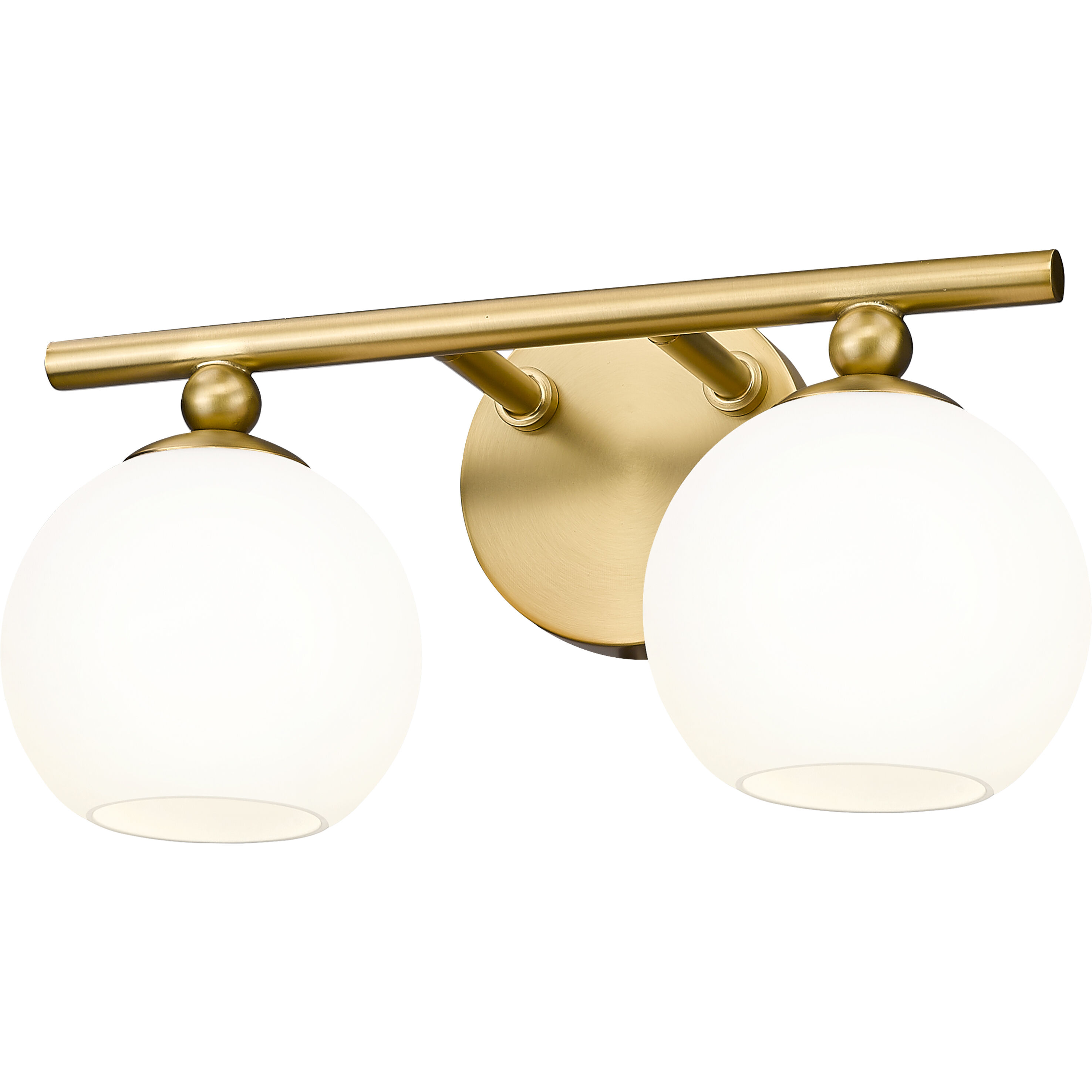 Neoma 2 Light 13.5 inch Modern Gold Vanity Wall Light