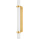 Groveland Station LED 4.75 inch Aged Brass Wall Sconce Wall Light