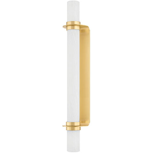 Groveland Station LED 4.75 inch Aged Brass Wall Sconce Wall Light