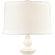 Depiction 32 inch 150 watt Matte White Table Lamp Portable Light