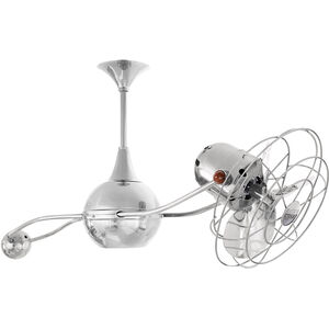 Matthews-Gerbar Brisa 2000 39 inch Polished Chrome Ceiling Fan, Matthews-Gerbar