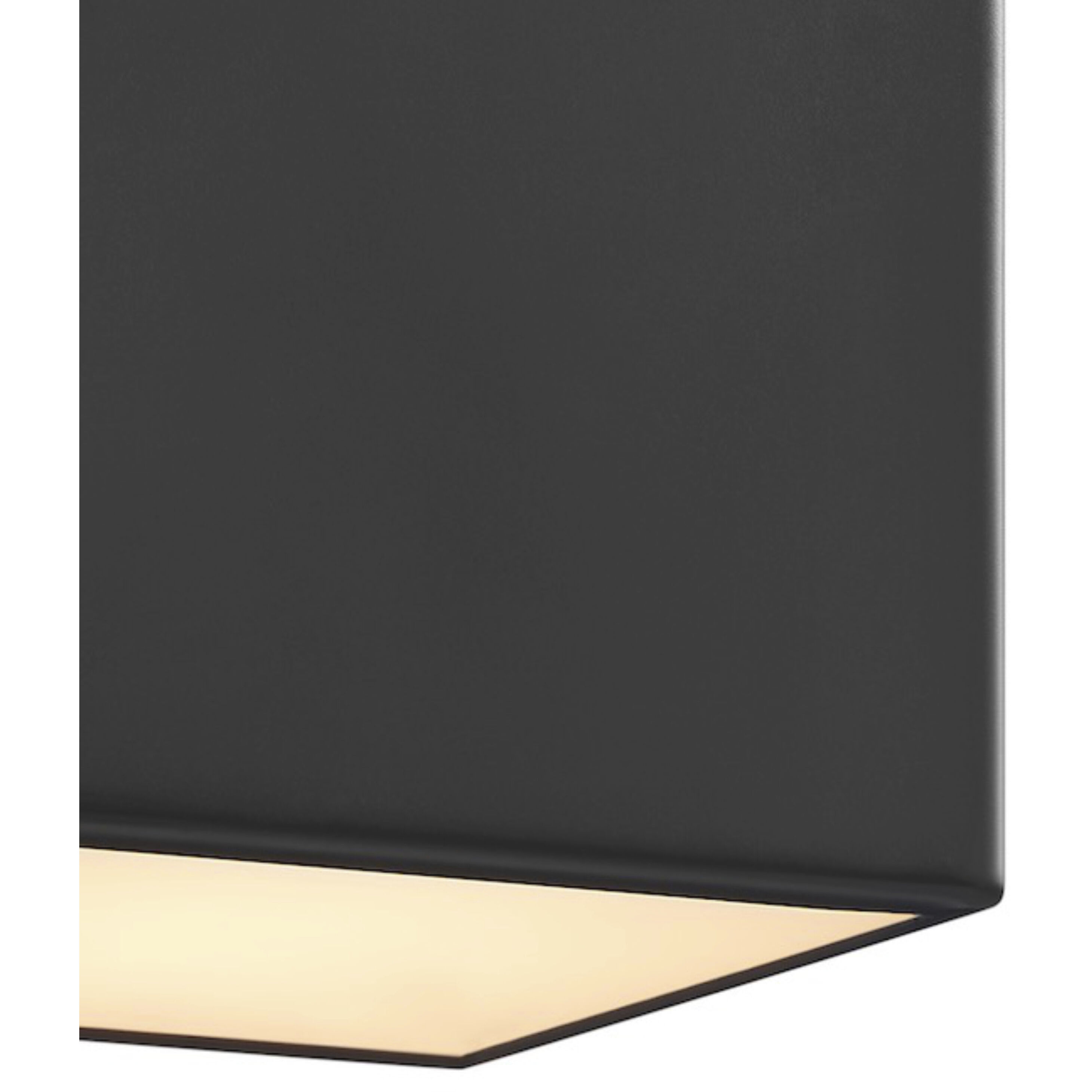 Marco Family 4.25 inch Matte Black Flush-Mount Ceiling Light, EVOLV