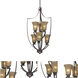 Foyer 6 Light 21 inch Oil Rubbed Bronze Chandelier Ceiling Light