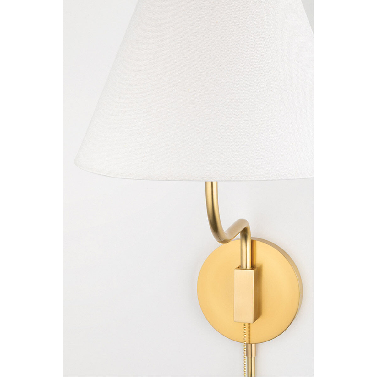 Patti 1 Light Aged Brass Wall Sconce Wall Light