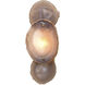 Trinity 1 Light 7 inch Pale Lavender Agate & Antique Brass Wall Sconce Wall Light