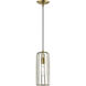 Glenbrook 1 Light 5 inch Antique Brass Pendant Ceiling Light