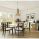 Canada 1 Light 16 inch Wood Single Pendant Lighting Ceiling Light