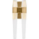 Sean Lavin Lassell 4 Light 2.9 inch Natural Brass ADA Wall Sconce Wall Light