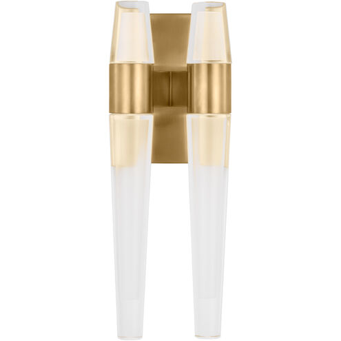 Sean Lavin Lassell 4 Light 2.9 inch Natural Brass ADA Wall Sconce Wall Light