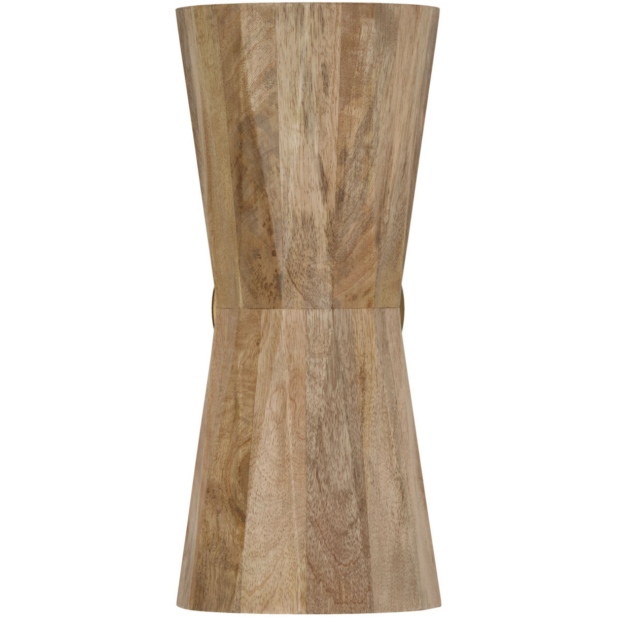 Nadeau 2 Light 6.5 inch Light Wood and Patinaed Brass Sconce Wall Light