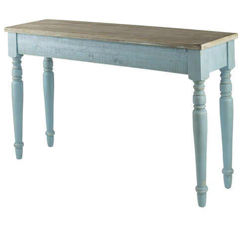 Claremore 52 X 13.8 inch Blue Console Table