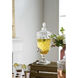 Anita Clear and Polished Silver Drink Dispenser