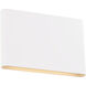 Tablet LED 5.5 inch White Outdoor Wall Light