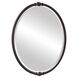 Tyler 33 X 24 inch Oil Rubbed Bronze Wall Mirror