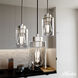 Hartland 3 Light 13.75 inch Brushed Nickel Round Cluster Pendant Ceiling Light, Medium