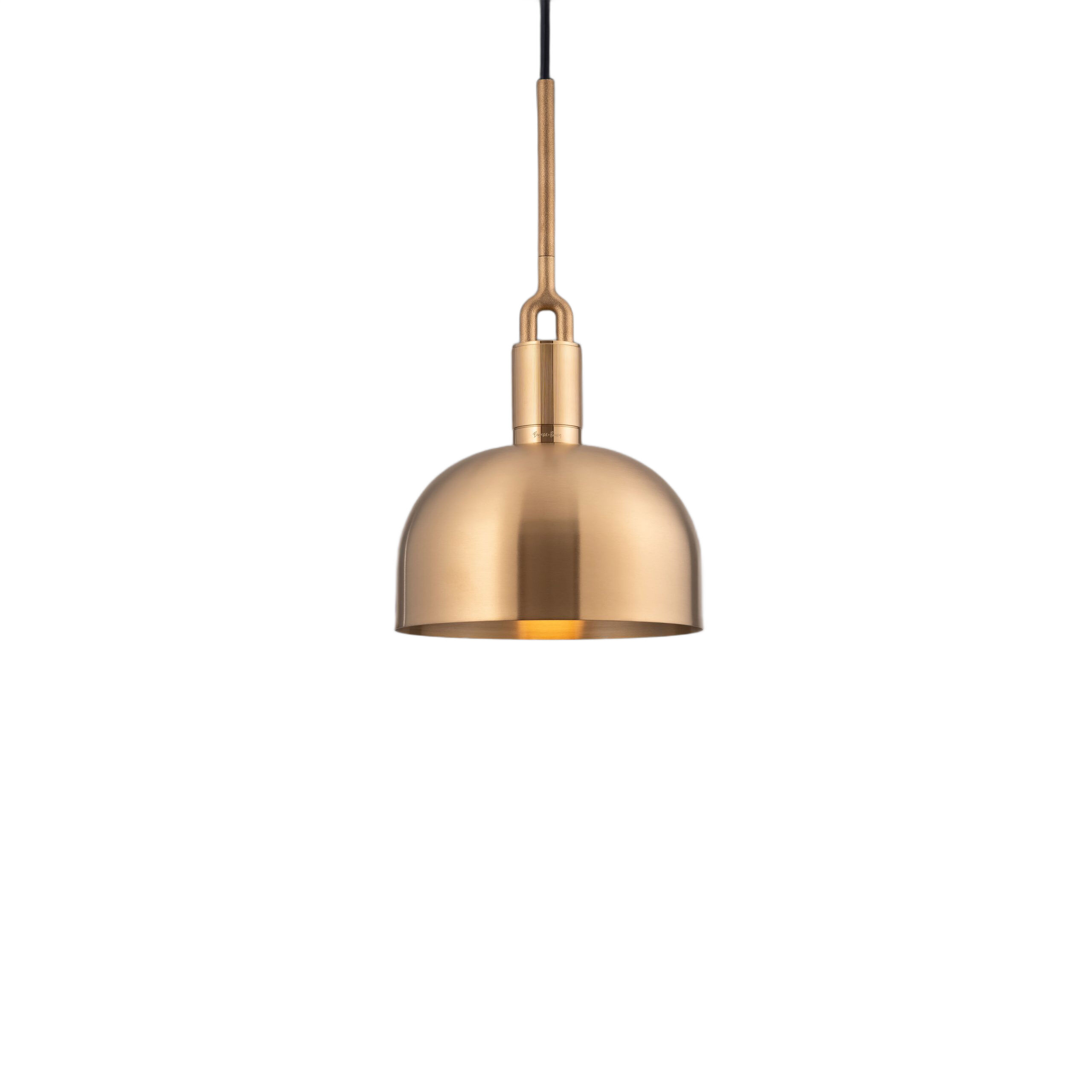 Forked LED 9.84 inch Brass Pendant Ceiling Light