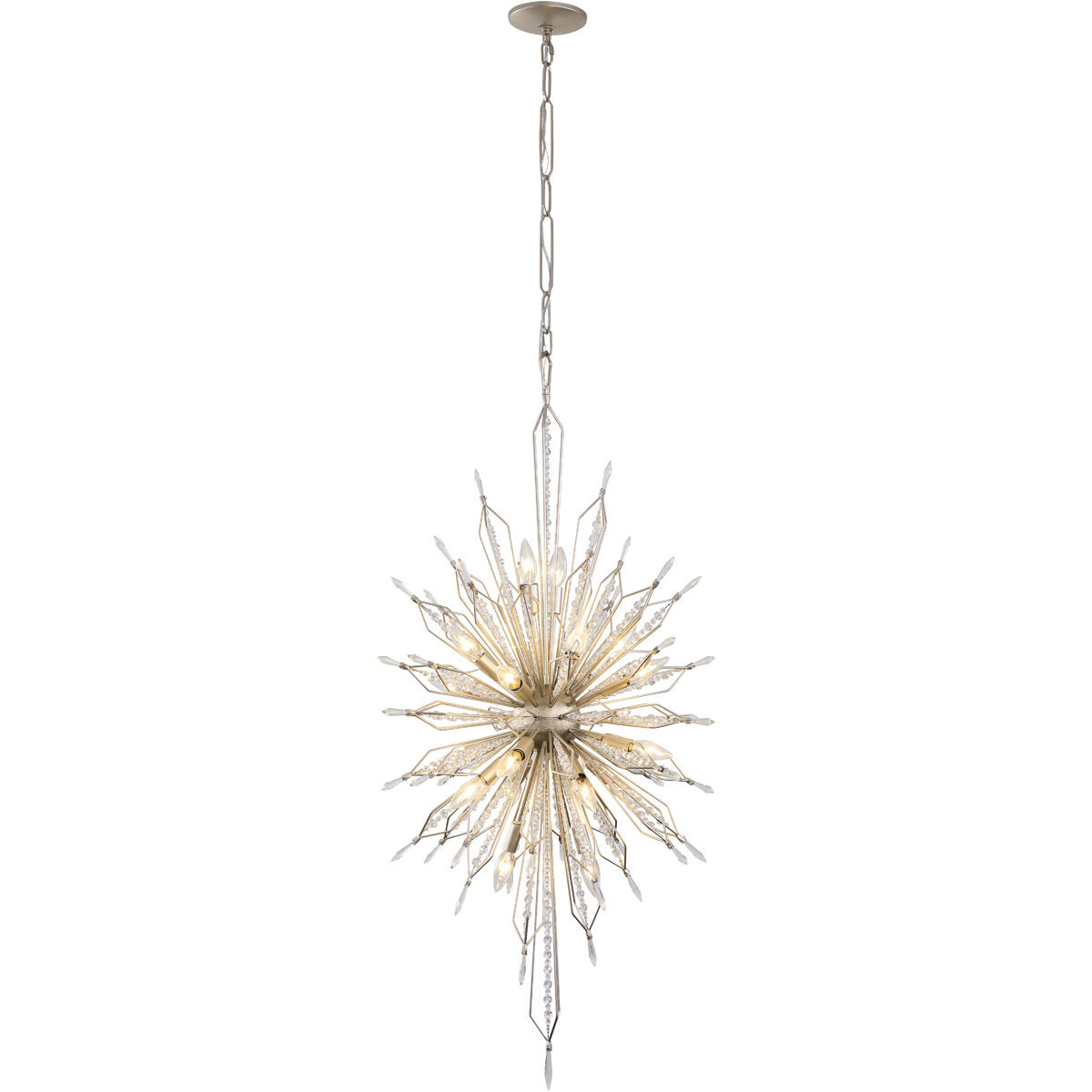 Orbital 20 Light 24 inch Gold Dust Pendant Ceiling Light