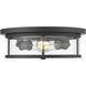 Savannah 2 Light 13.75 inch Bronze Flush Mount Ceiling Light