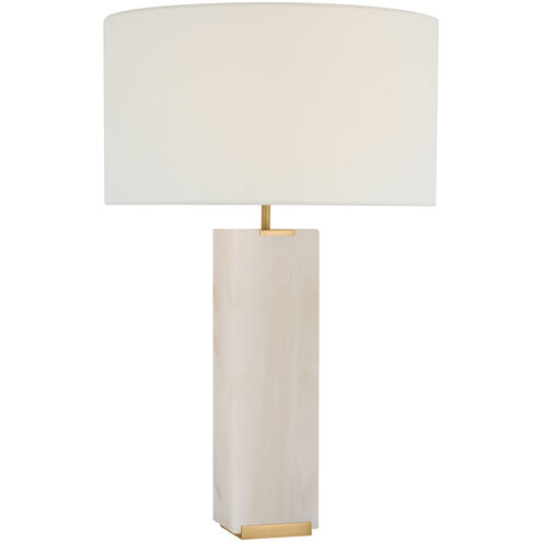 Ian K. Fowler Matero 28 inch 15.00 watt Alabaster Tall Table Lamp Portable Light
