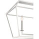 Aviary 5 Light 42 inch Polished Nickel Island Chandelier Ceiling Light