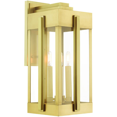 Lexington 3 Light 10.25 inch Outdoor Wall Light