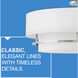 Graham 30 inch Polished Nickel Indoor Semi-Flush Mount Ceiling Light, Convertible