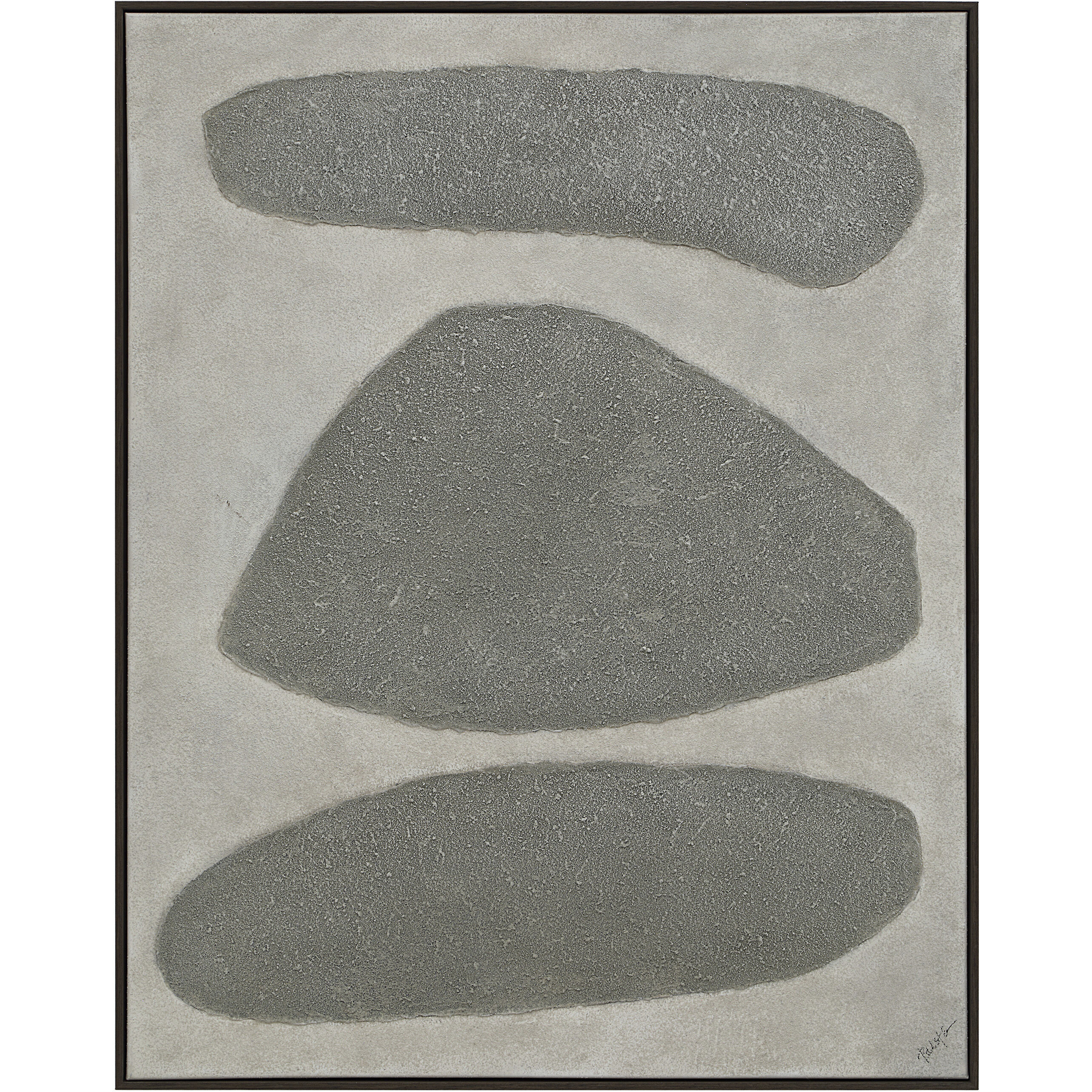 Orso Multicolor and Black Oak Canvas Art