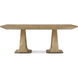 Essence 116 X 42 inch Blonde Dining Table, Wooden