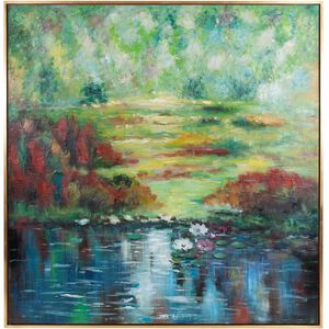 Where is Monet 61.75 X 61.75 inch Hand Painted Canvas