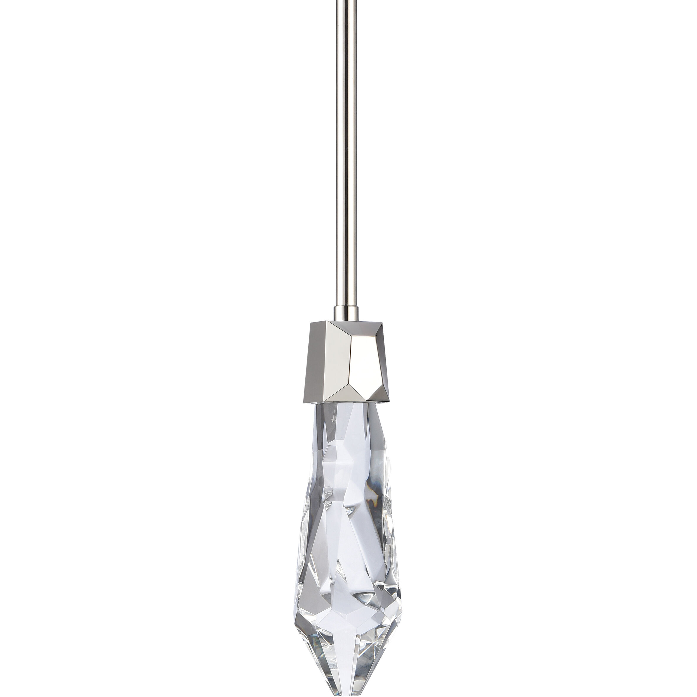 Angelus 1 Light 5.5 inch Polished Nickel Mini Pendant Ceiling Light