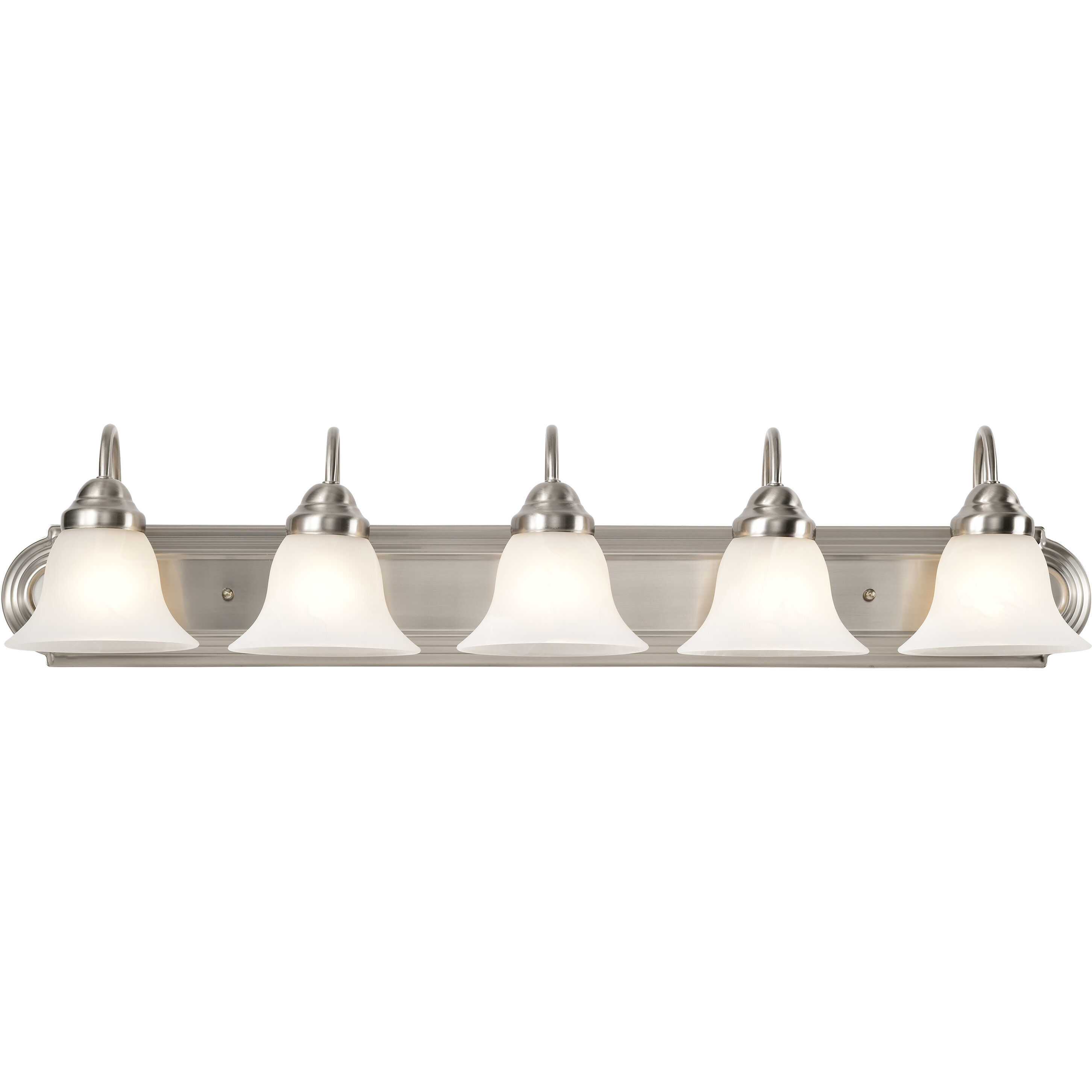 Ballerina 5 Light 36 inch Brushed Nickel Vanity Light Wall Light