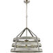 Brigantine 5 Light 24 inch Satin Nickel Chandelier Ceiling Light