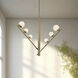 Juniper LED 9.63 inch Brushed Gold Pendant Ceiling Light