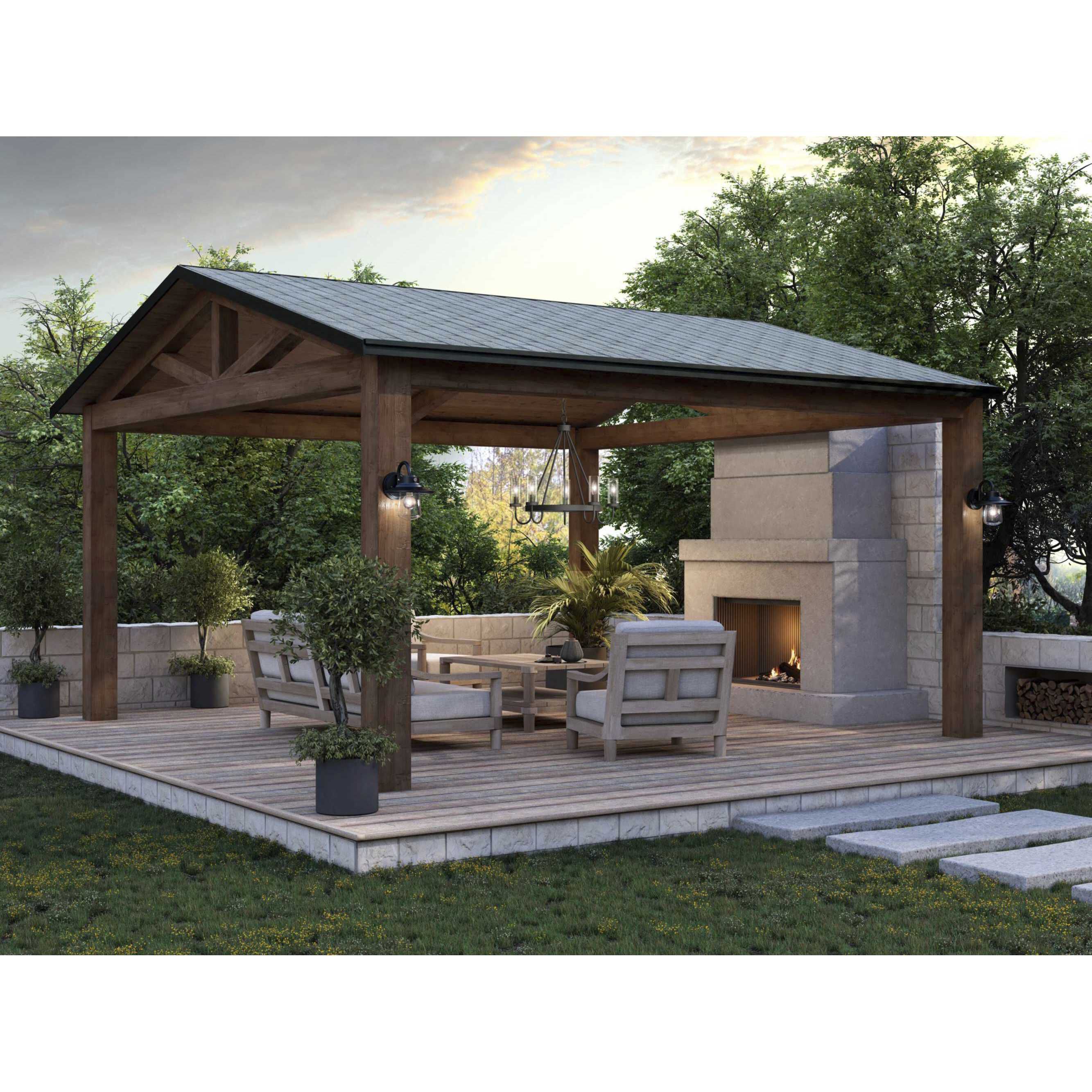 Swansea 5 Light 24 inch Matte Black Outdoor Chandelier