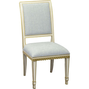 Ines Ivory and Antique Gold Chair