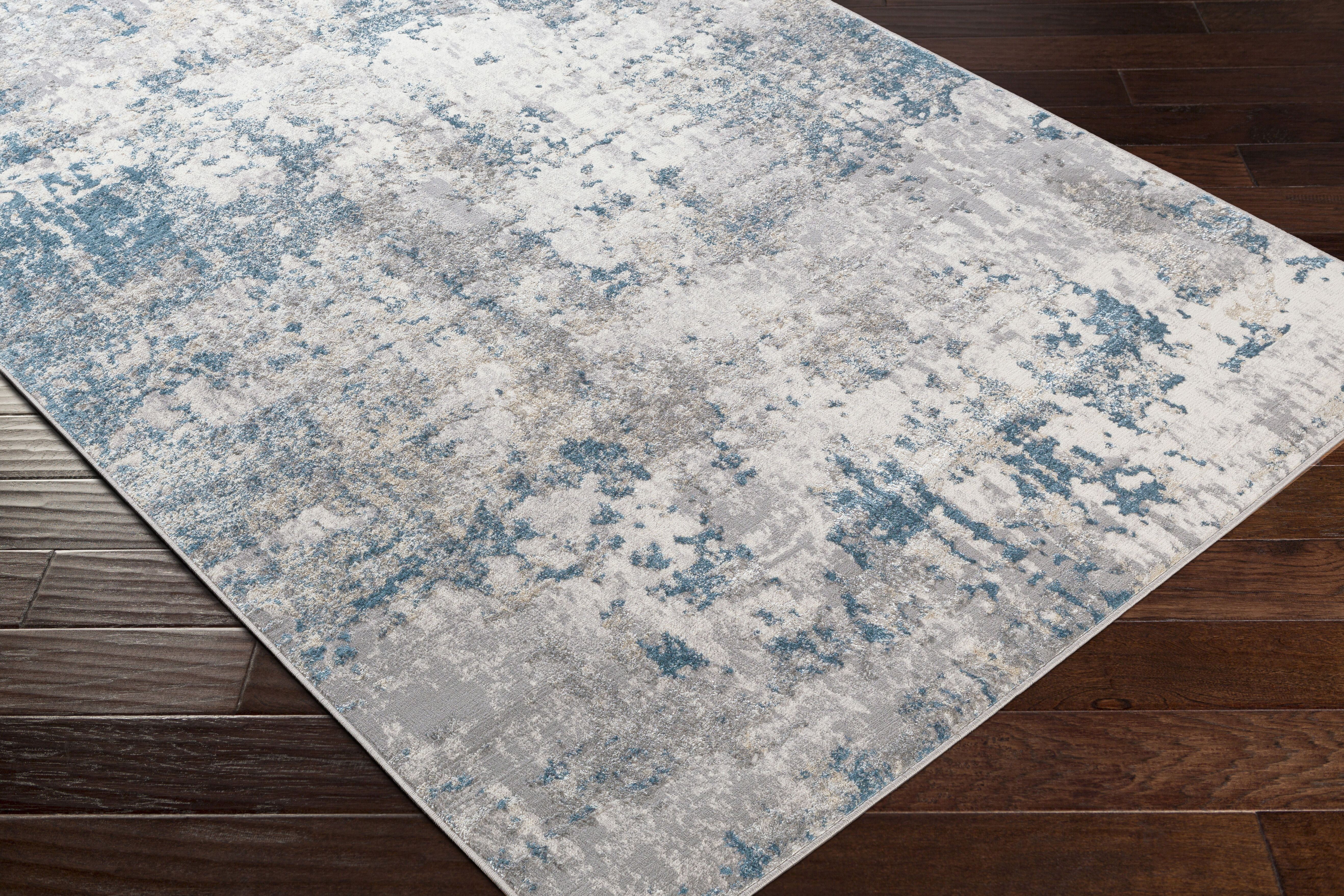 Firenze 84 X 62 inch Light Grey Rug, Rectangle