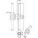 Idris LED 32.5 inch Matte Black Bathroom Vanity Wall Light