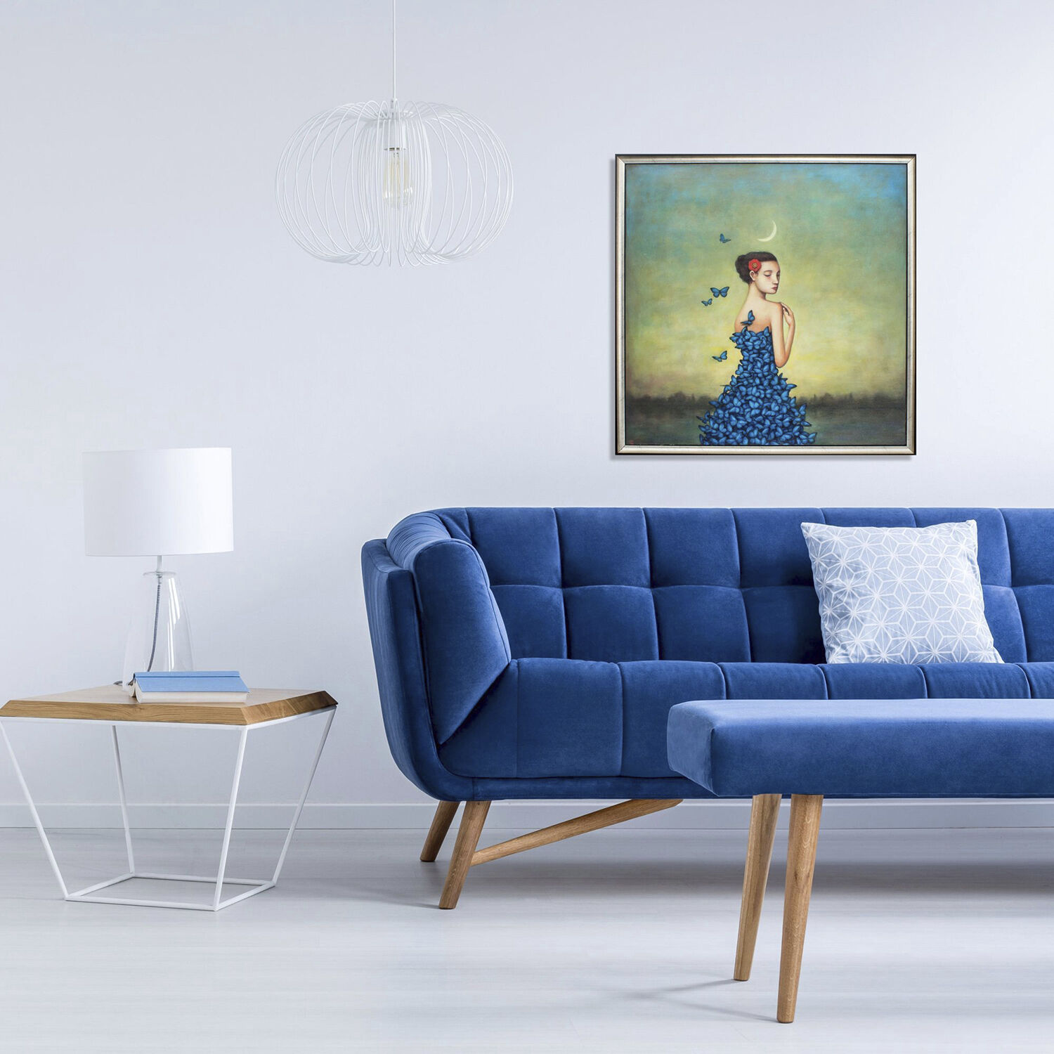 Florals 25 X 25 inch Non-Glass Framed Art, Propac