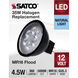 Lumos LED 4.5 watt 12 5000K Light Bulb, MR LED