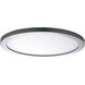 Wafer LED 9 inch Satin Nickel Flush Mount Ceiling Light