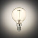 Branded Lamps LED 19 - G16-1/2 C - E12 Candelabra 4 watt 120 2700K Light Bulb
