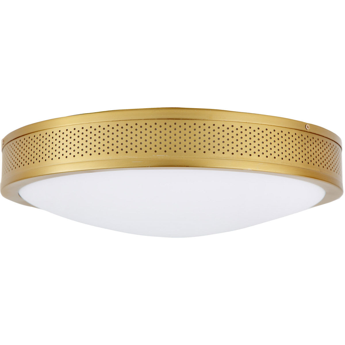 Surrey 2 Light 11 inch Satin Brass Flushmount Ceiling Light