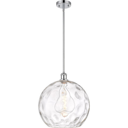 Ballston Athens Water Glass 1 Light 14 inch Polished Chrome Pendant Ceiling Light