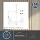 Park Ridge 5 Light 21 inch Matte Black Chandelier Ceiling Light