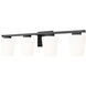 Nextra 4 Light 32 inch Matte Black Bath Vanity Wall Light